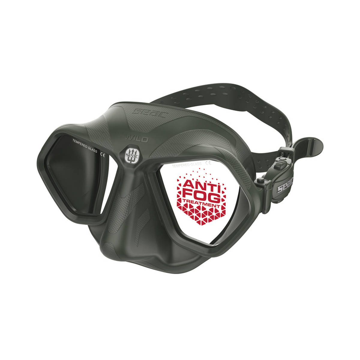 SEAC Wild Duikmasker met Antifog